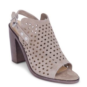 RAG & BONE Wyatt Gray Perforated Block Heel